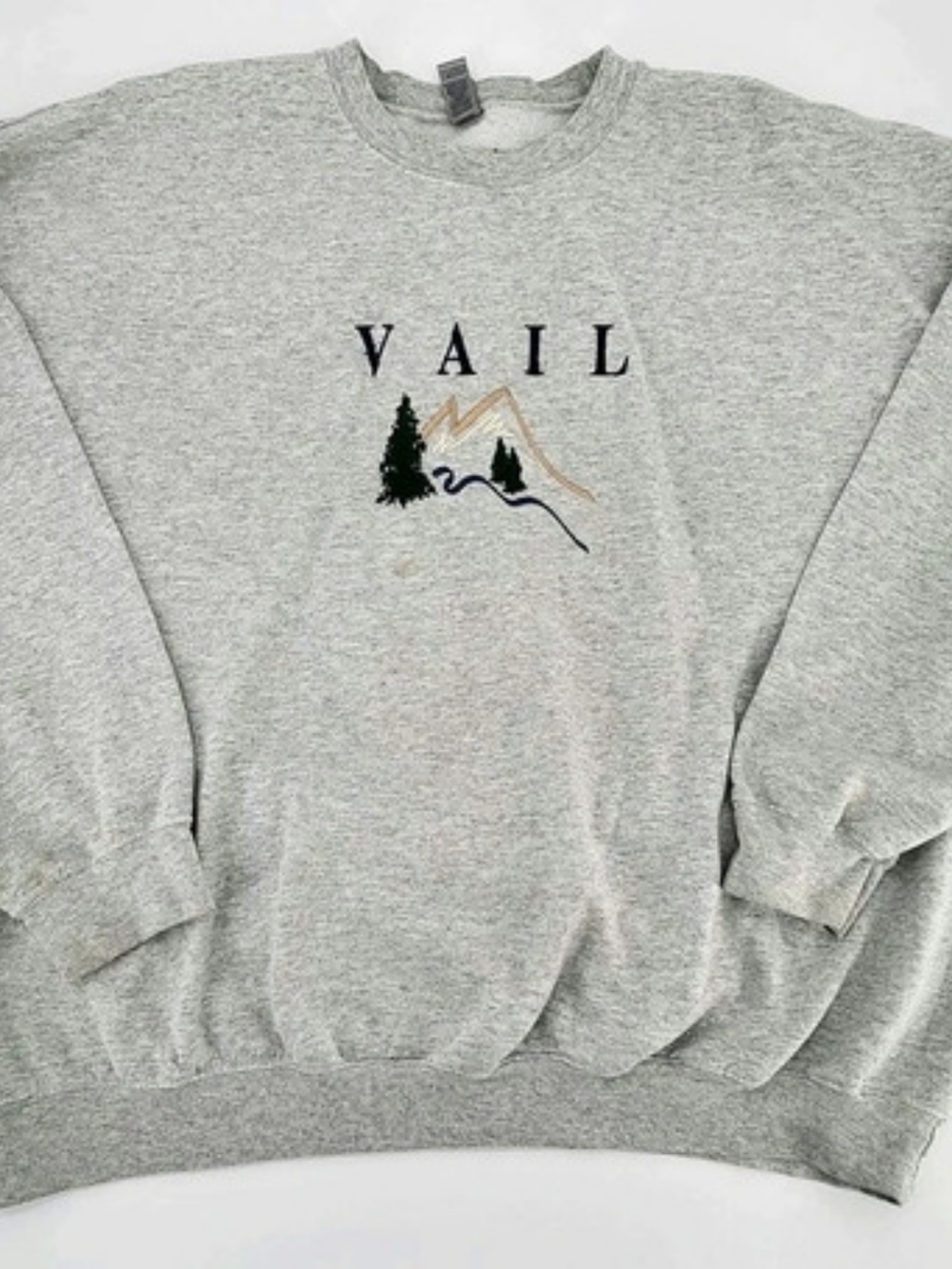Gildan Heavy Blend Gray Graphic Sweatshirt Size 2XL
